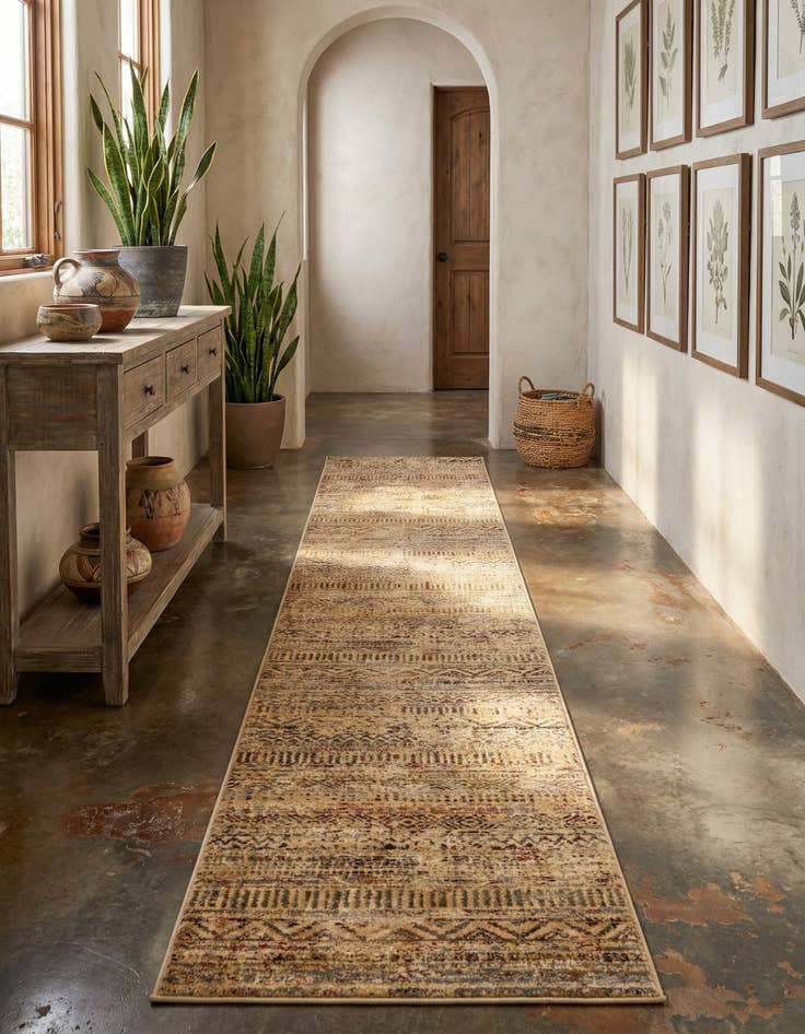 Detail image of  2' 7 x 14' Saturn Runner Rug