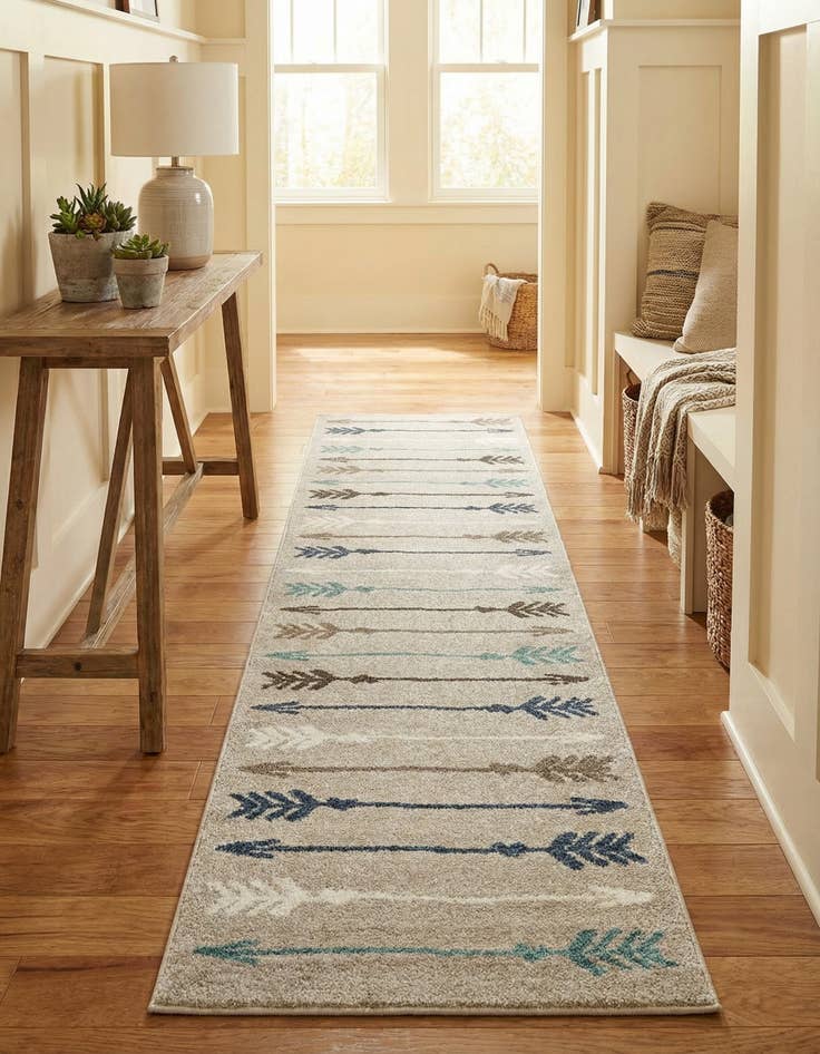 Detail image of 2' 7 x 10' Equinox Runner Rug