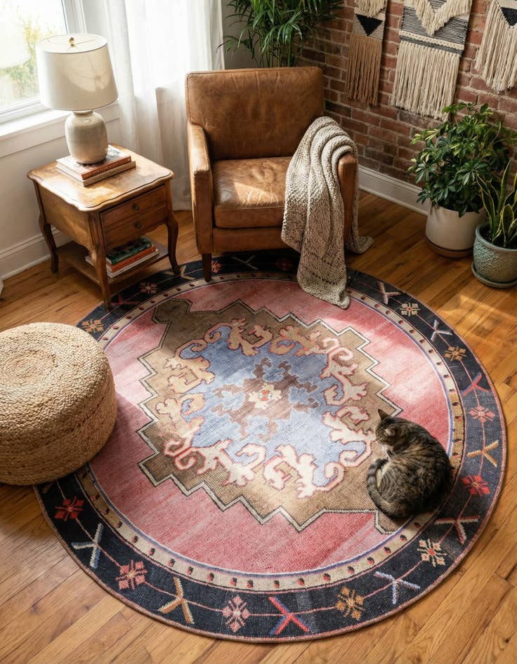 Detail image of 7' 7 x 7' 7 Timeless Round Rug