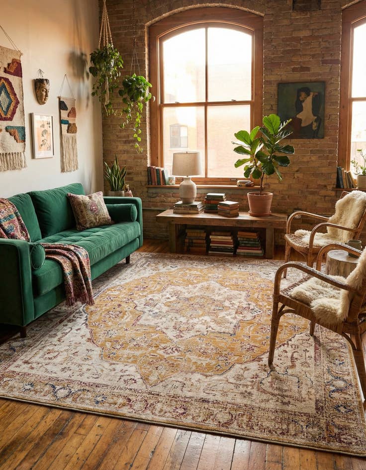 Detail image of 9' x 11' 7 Deepa Rug