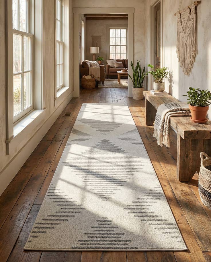 Detail image of 2' 7 x 10' Kai Runner Rug
