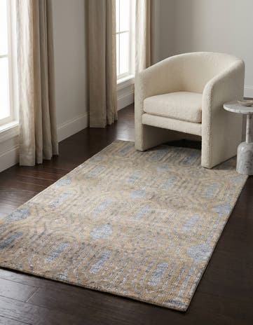 3' 8 x 6' Hand Knotted Darya Rug