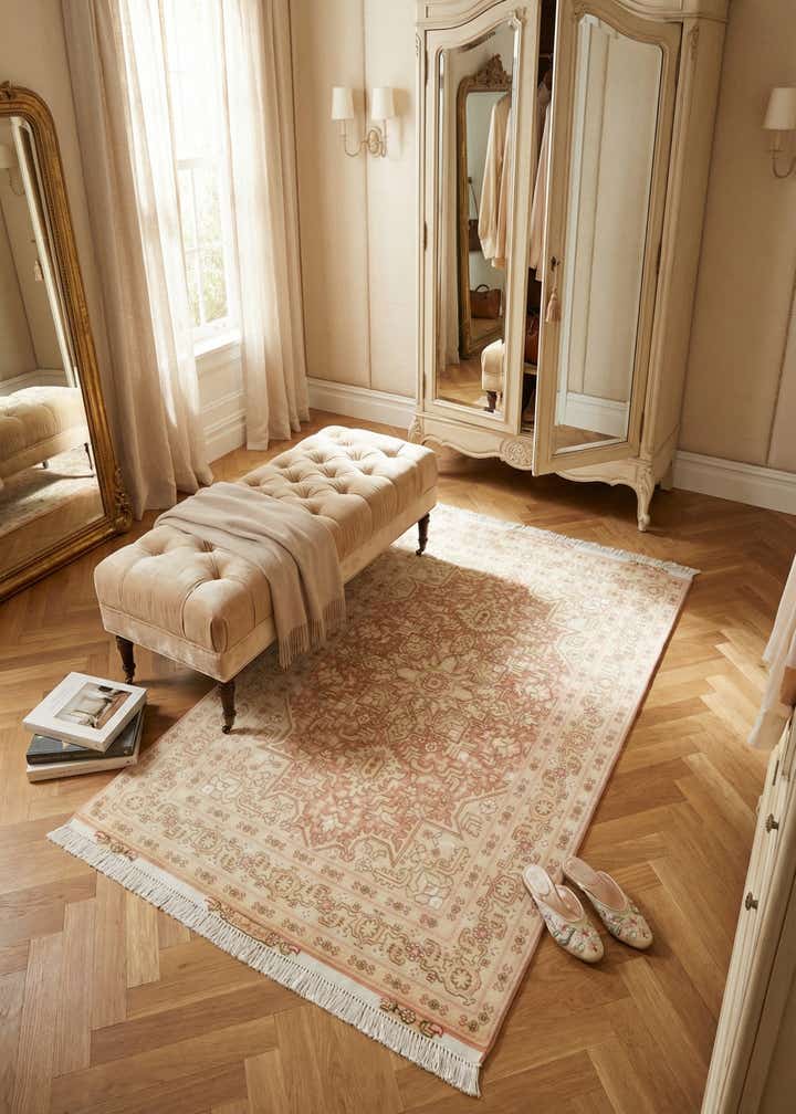 3' 4 x 5' 1 Hand Knotted Tabriz Persian Rug