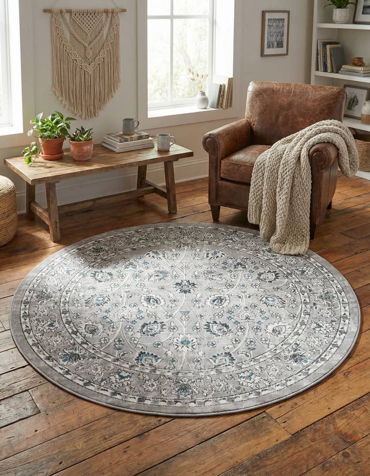 Detail image of 5' 3 x 5' 3 Aarhus Round Rug