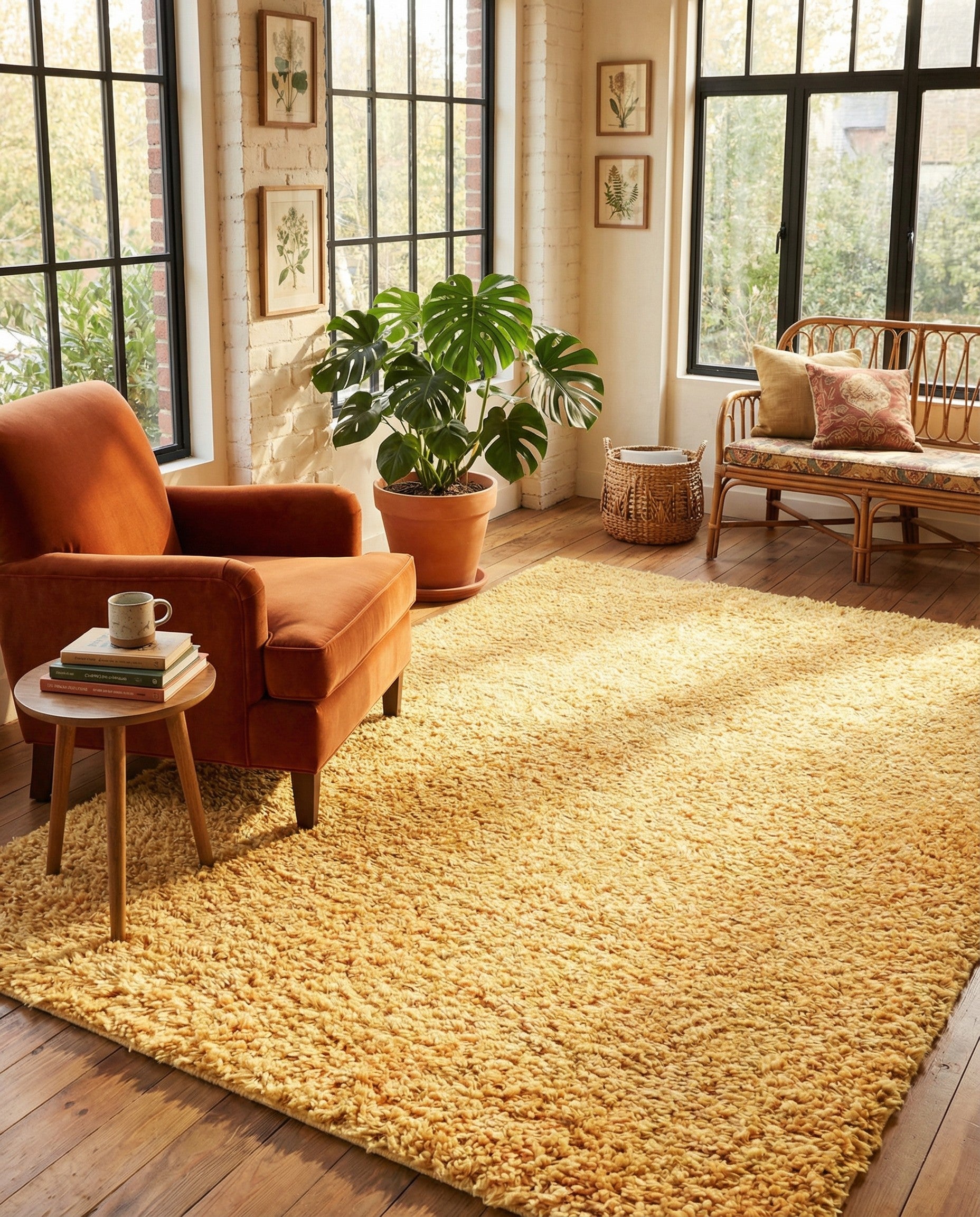 9' x 12' Zermatt Shag Rug
