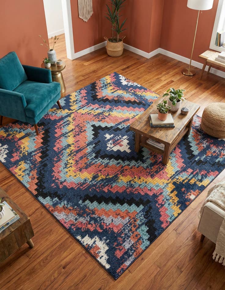 Detail image of 7' 10 x 7' 10 Tagine Square Rug