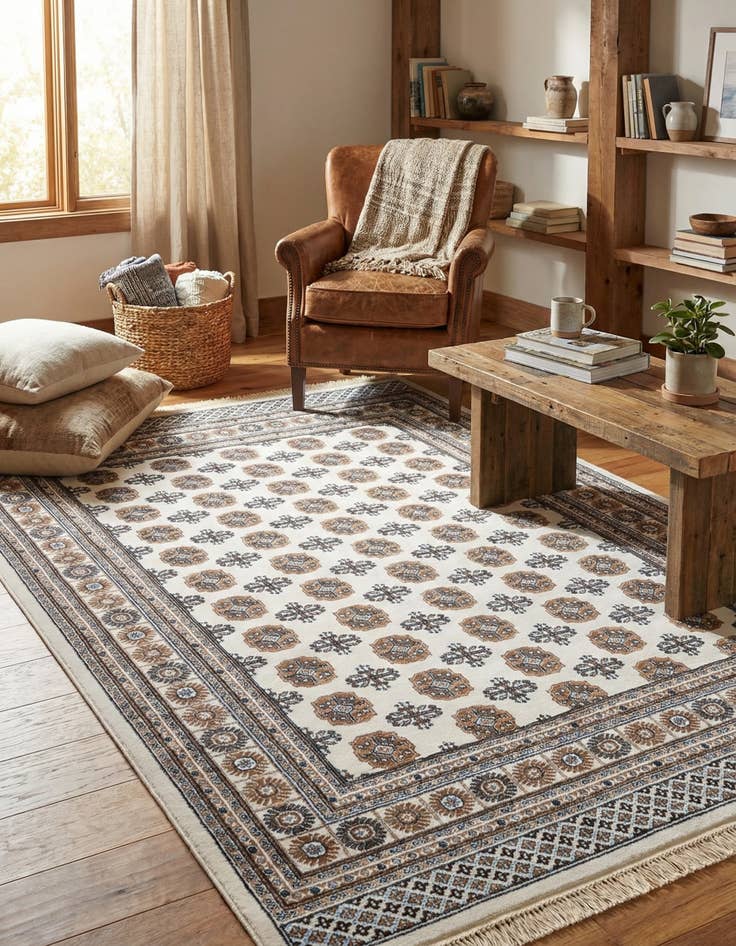 Detail image of 7' x 10' Bokhara Rug