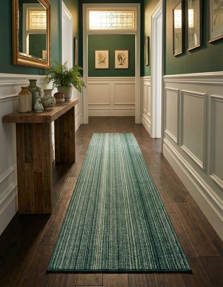 Detail image of  3' x 13' Gemstone Runner Rug