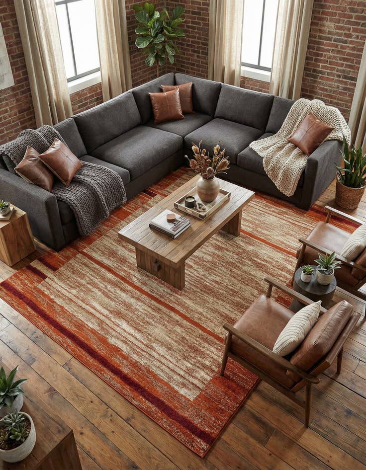 Detail image of 7' 10 x 10' Equinox Rug