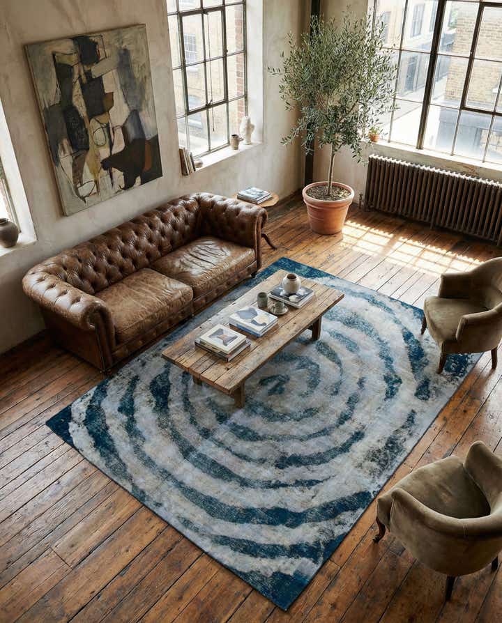 9' 4 x 11' 8 Hand Knotted Ultra Vintage Persian Wool Rug