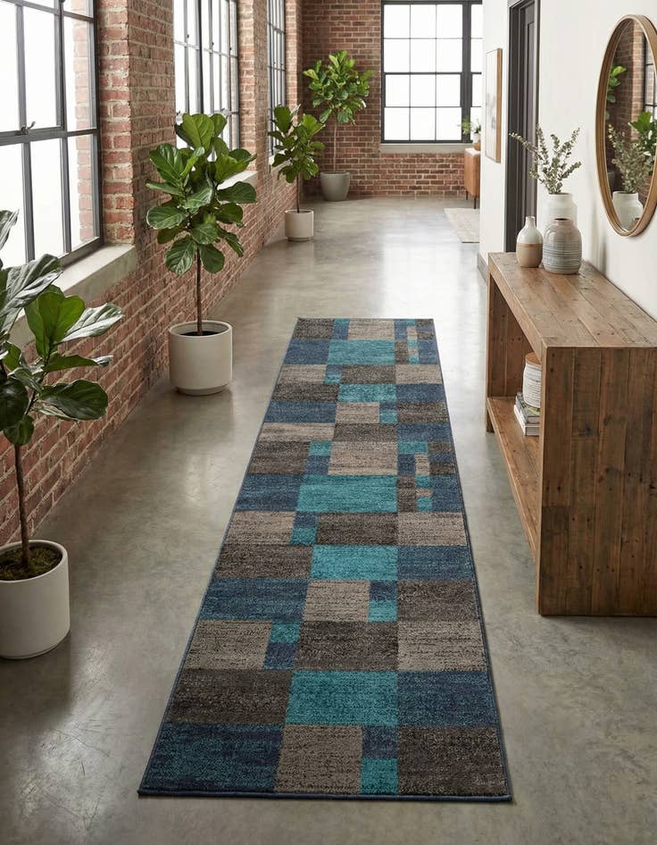 Detail image of 2' 7 x 12' Equinox Runner Rug