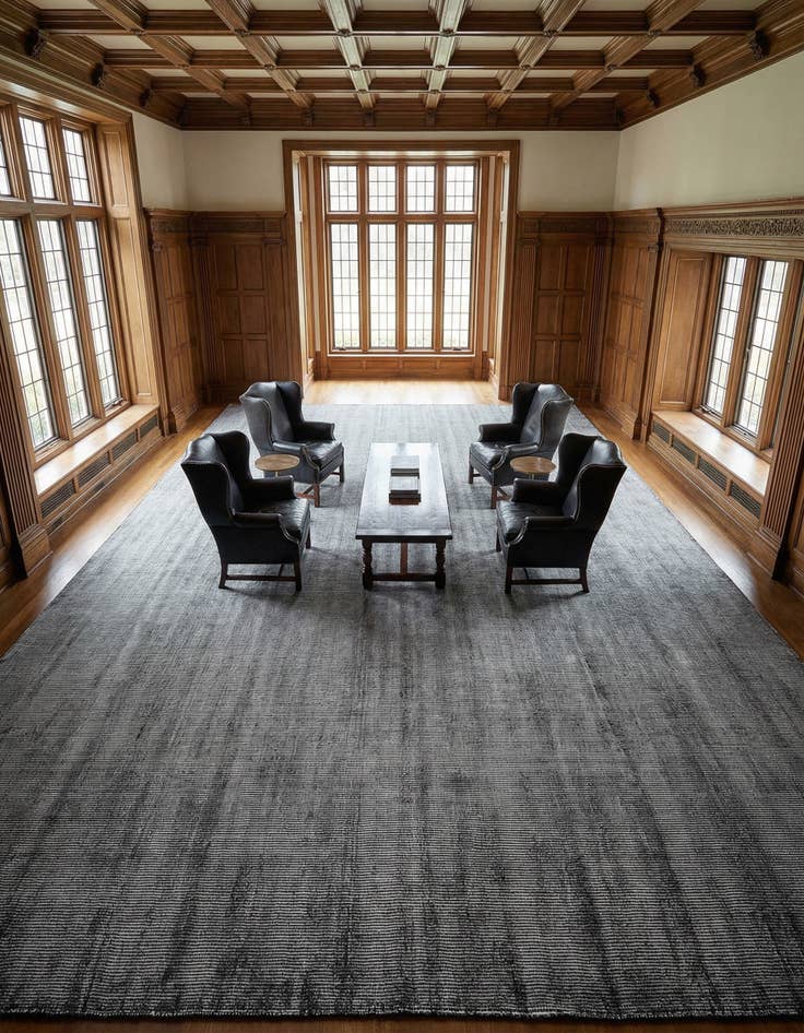 Detail image of 13' 1 x 18' 1  Hand Woven Jill Zarin English Manor Wool Rug