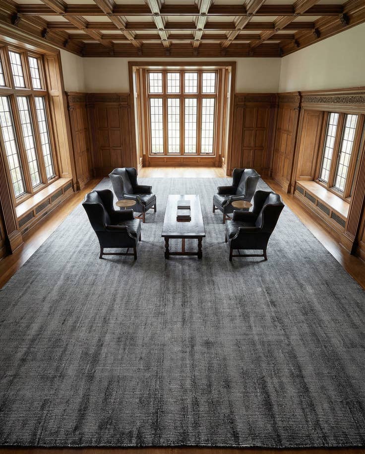 Detail image of 13' 1 x 18' 1 Hand Woven Jill Zarin English Manor Wool Rug
