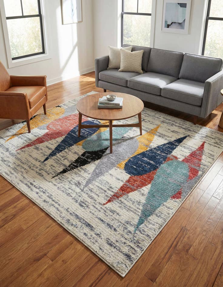 Detail image of 7' 10 x 7' 10 Tagine Square Rug