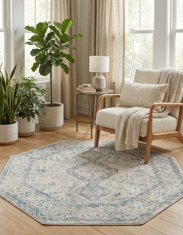 5' 3 x 5' 3 Finsbury Octagon Rug