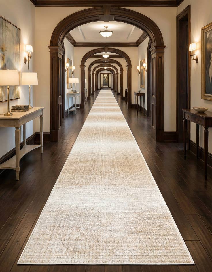 Detail image of 3' x 26' 3 Gemstone Runner Rug
