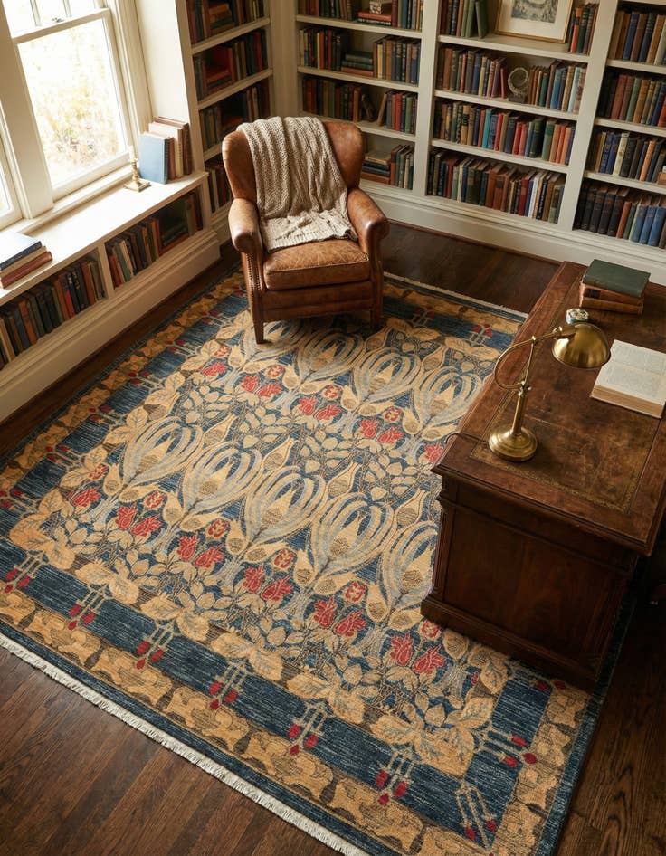 Detail image of 10' x 10' Kensington Square Rug