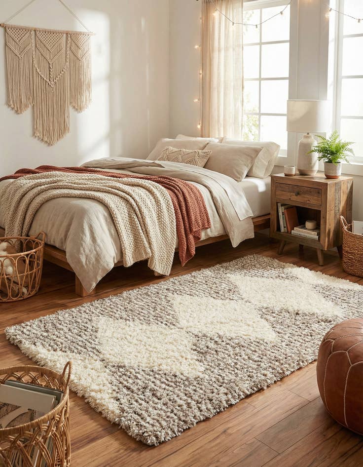 Detail image of 5' x 8' Infinity Shag Rug