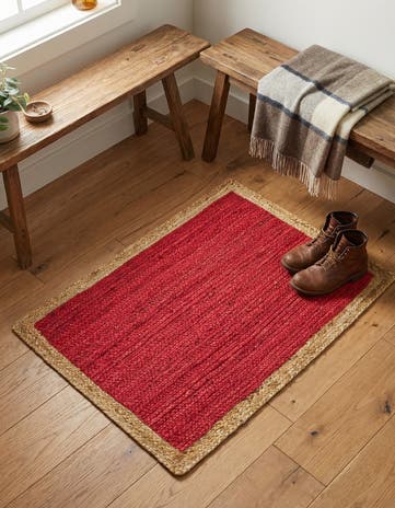 2' 2 x 3' 1 Handmade Braided Jute Rug
