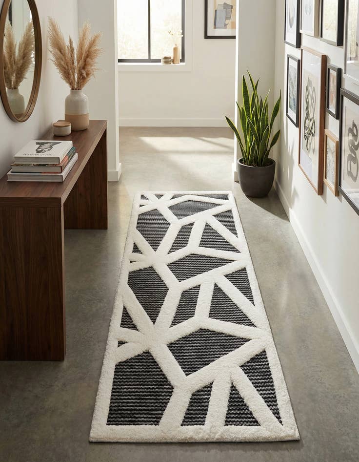 Detail image of 2' x 5' Prismatic Runner Rug