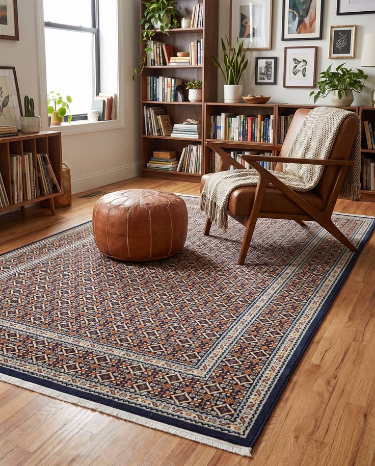 Detailansicht von 160cm x 245cm Nain Design Teppich