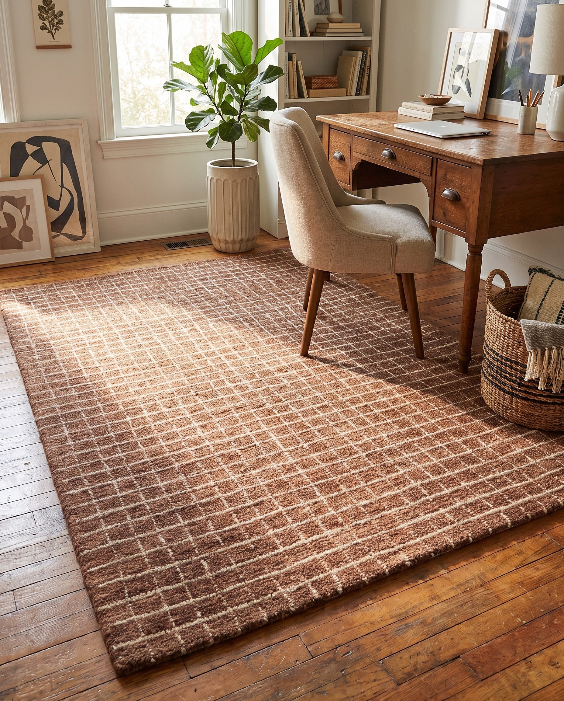 4' 1 x 6' 1 Heritage Line Wool Rug