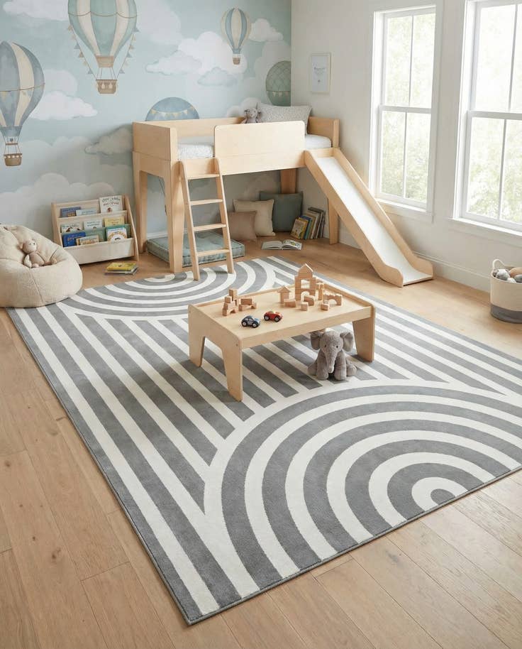 Detail image of 10' x 13' Whimsy Kids Rug