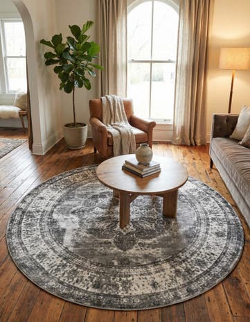 7' 10 x 7' 10 Monte Carlo Round Rug