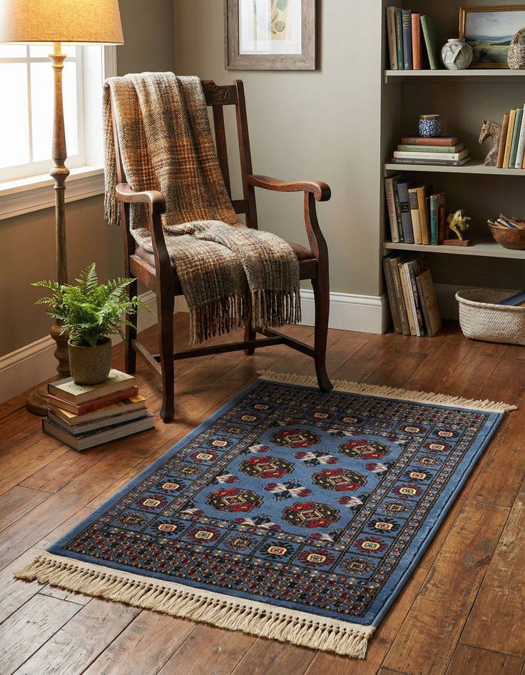 Detail image of 2' x 3' Bokhara Rug