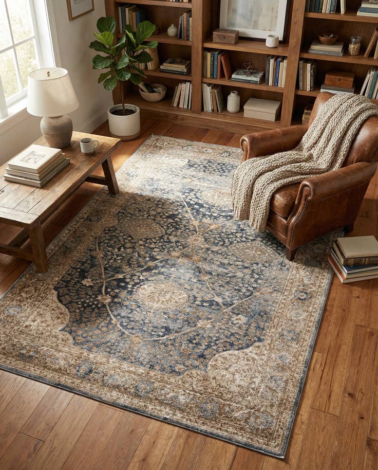 Detail image of 5' x 7' 7 Villa Rug