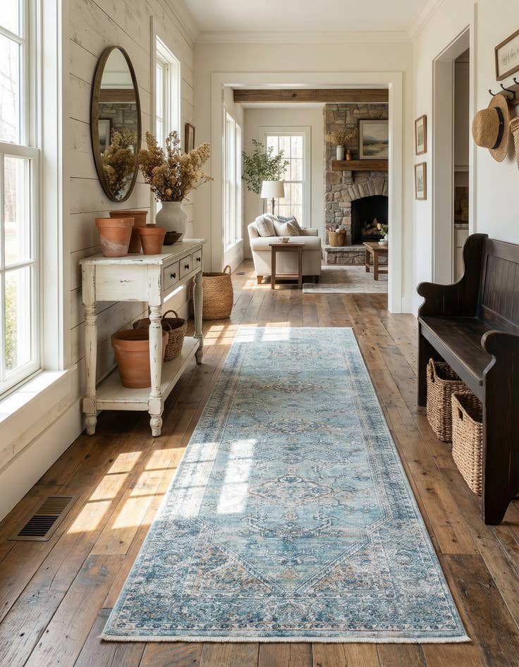 Detail image of 2' 7 x 13' Newport Runner Rug