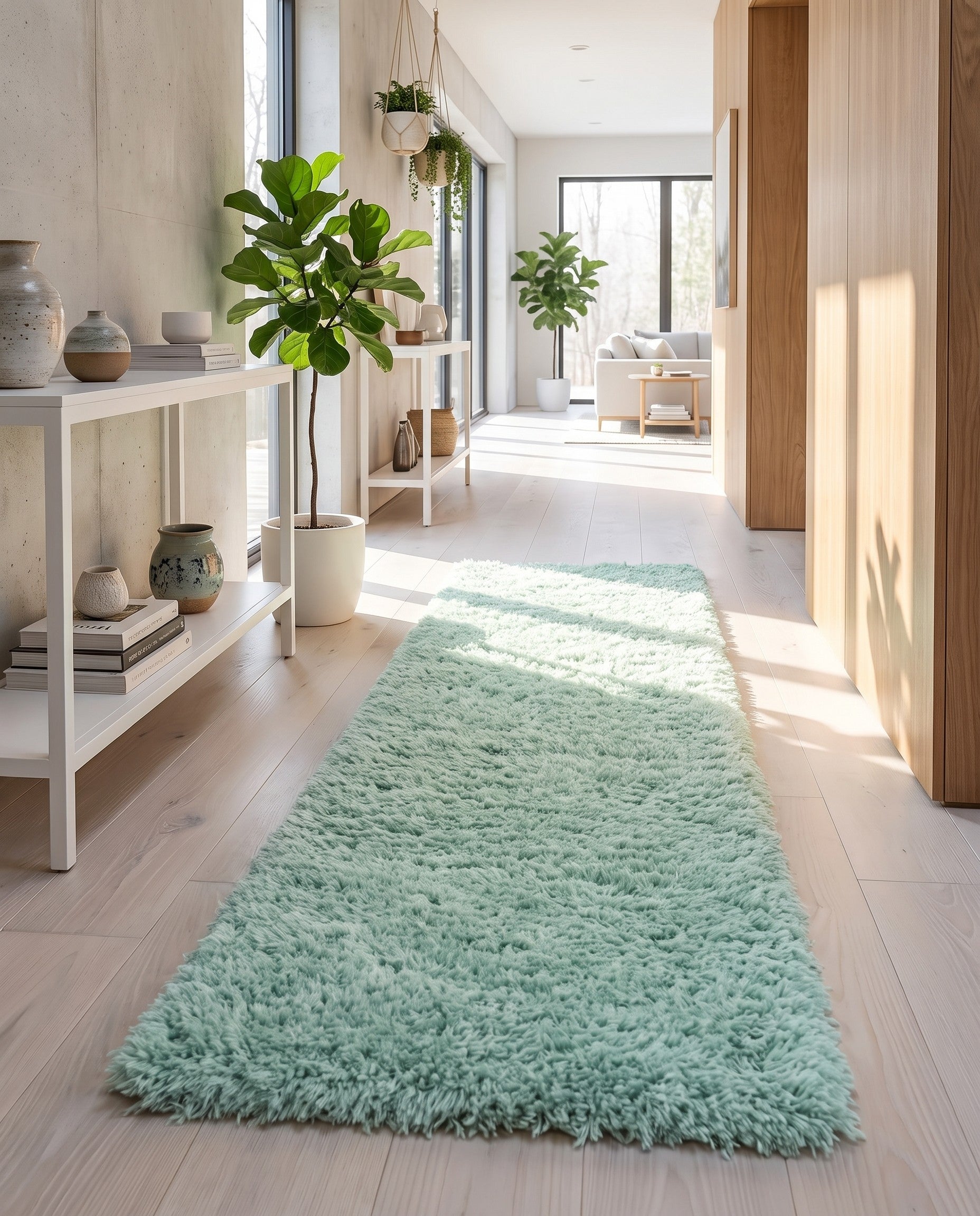 2' x 8' Infinity Shag Runner Rug