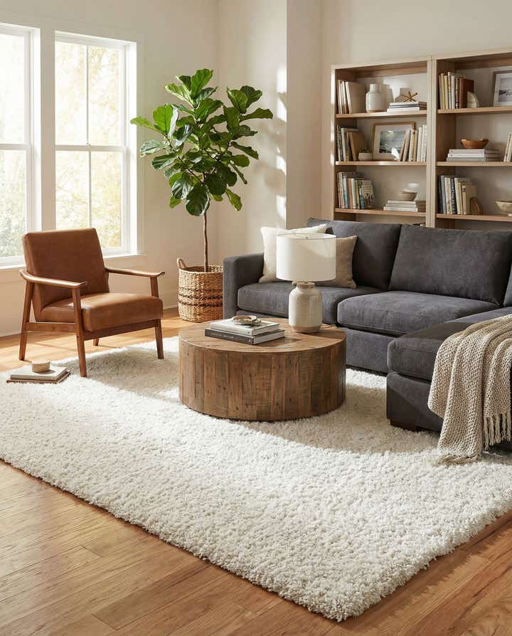 7' 10 x 10' Zermatt Shag Rug