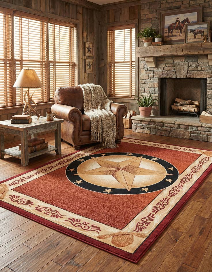 Detail image of 6' x 9' Pioneer Rug