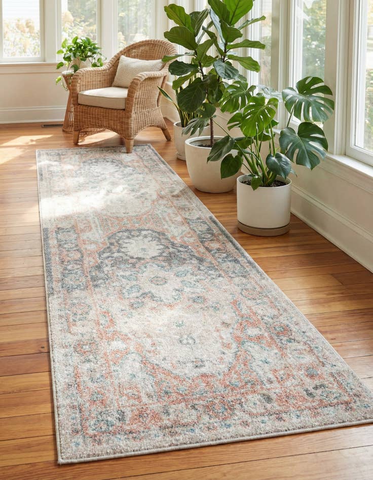 Detail image of 2' 7 x 10' Madeline Vintage Runner Rug