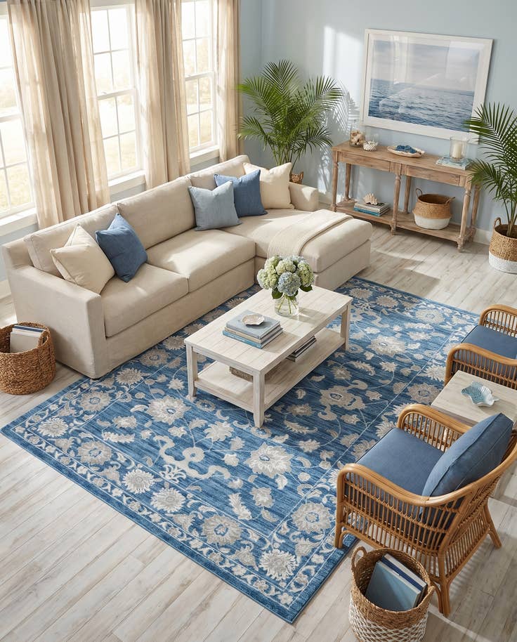 Detail image of 9' 10 x 14' Boston Rug