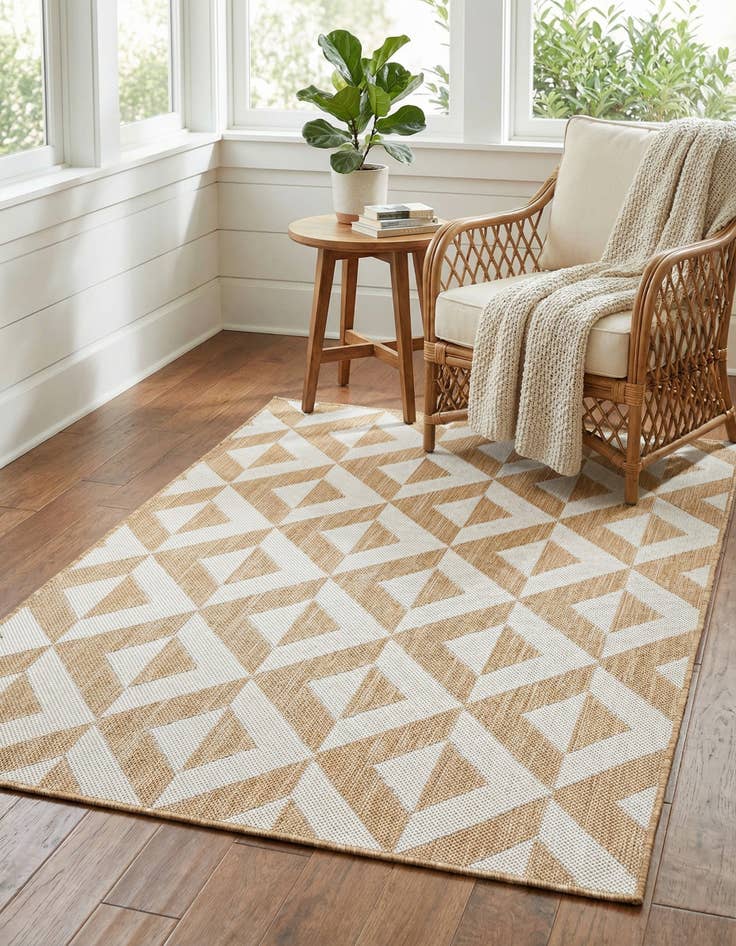 Detail image of 3' x 5' 3 Washable Jill Zarin Napa Indoor / Outdoor Rug