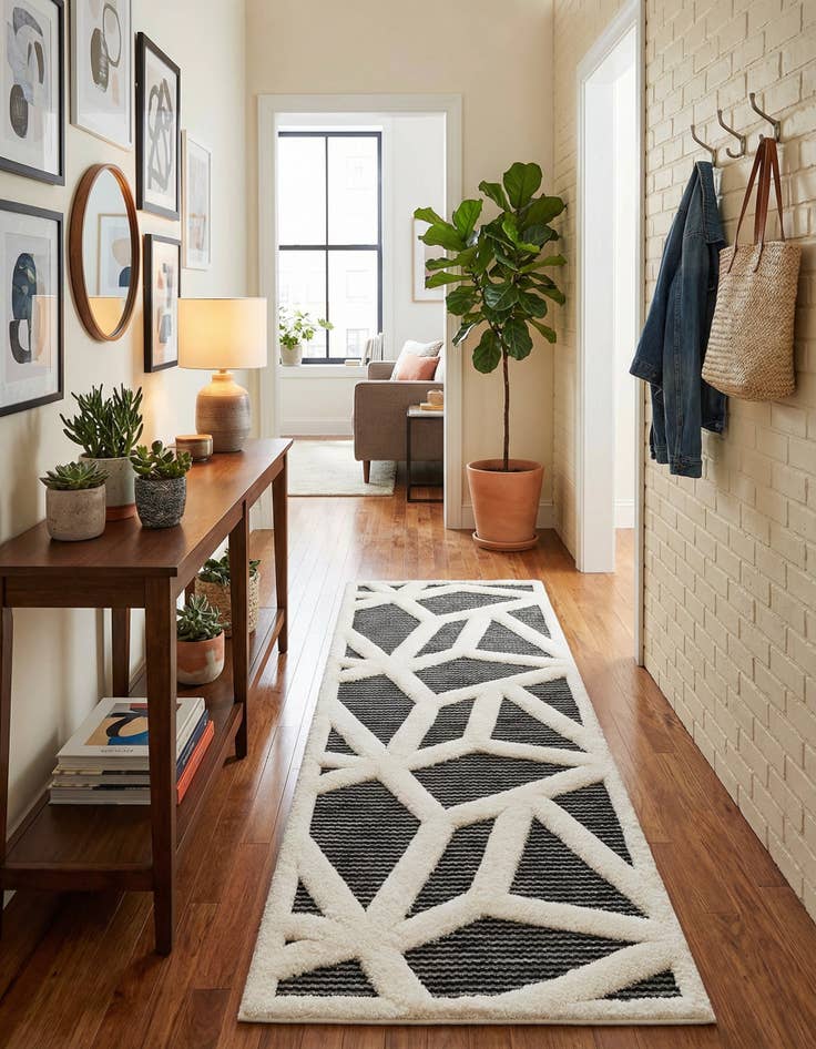 Detail image of 2' x 6' Prismatic Runner Rug