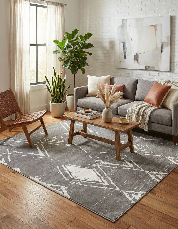 Detail image of Jill Zarin 7' 10 x 7' 10 Uptown Carnegie Hill Square Rug