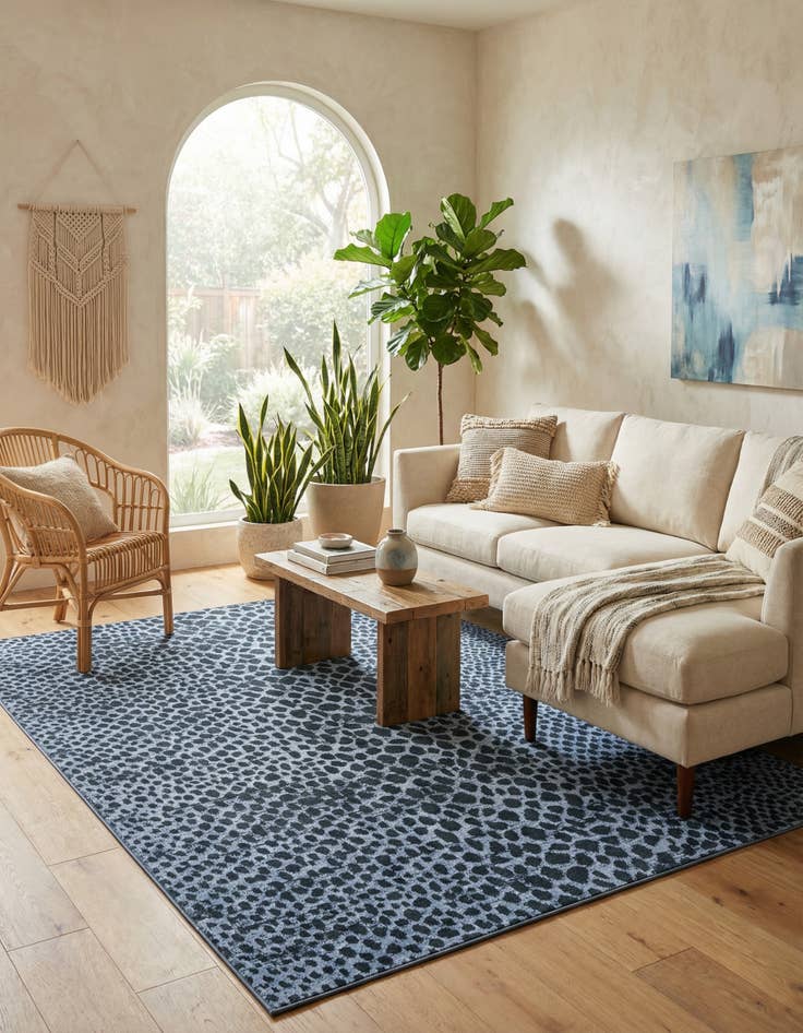 Detail image of 7' 10 x 10' Kamala Washable Rug