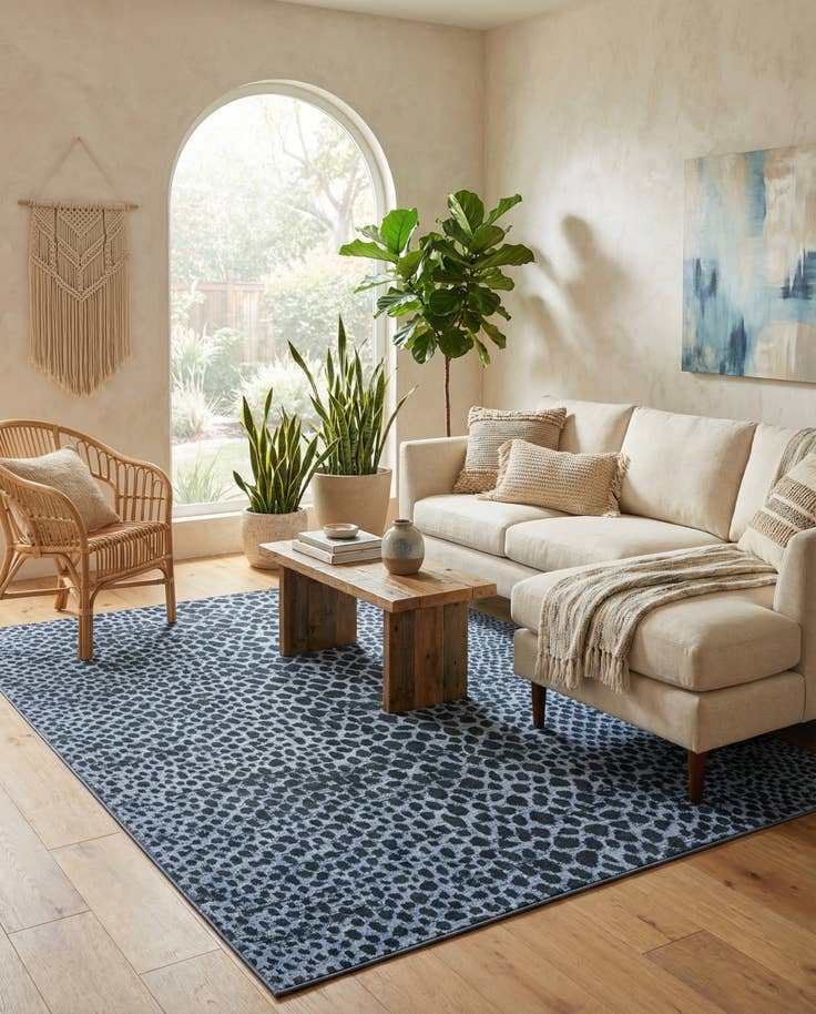 Detail image of 7' 10 x 10' Kamala Washable Rug