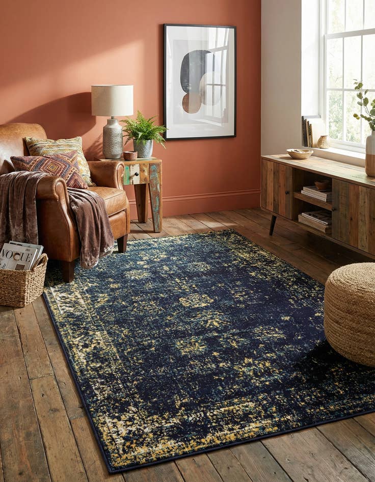 Detail image of 5' 3 x 8' Monte Carlo Rug