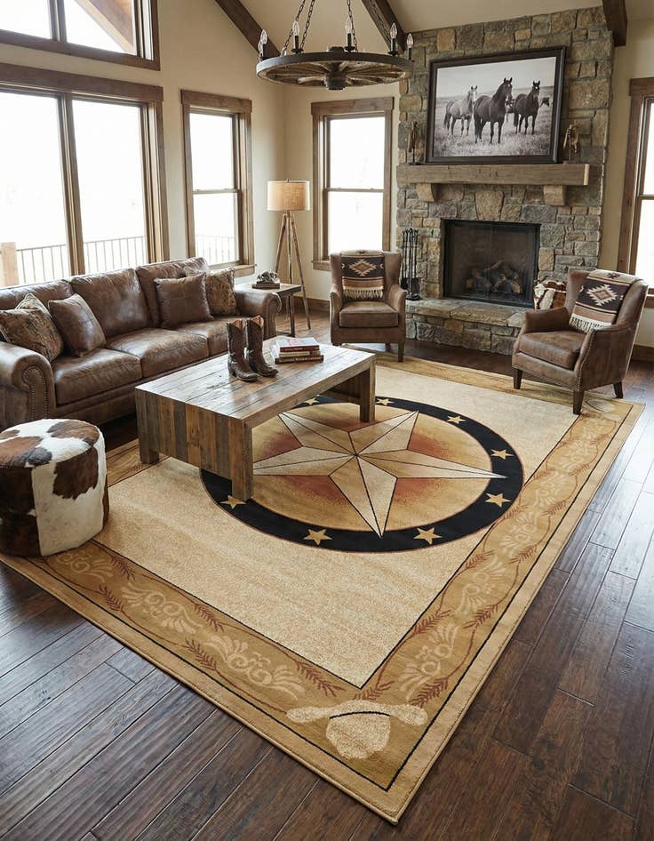 Detail image of 10' x 14' Pioneer Rug