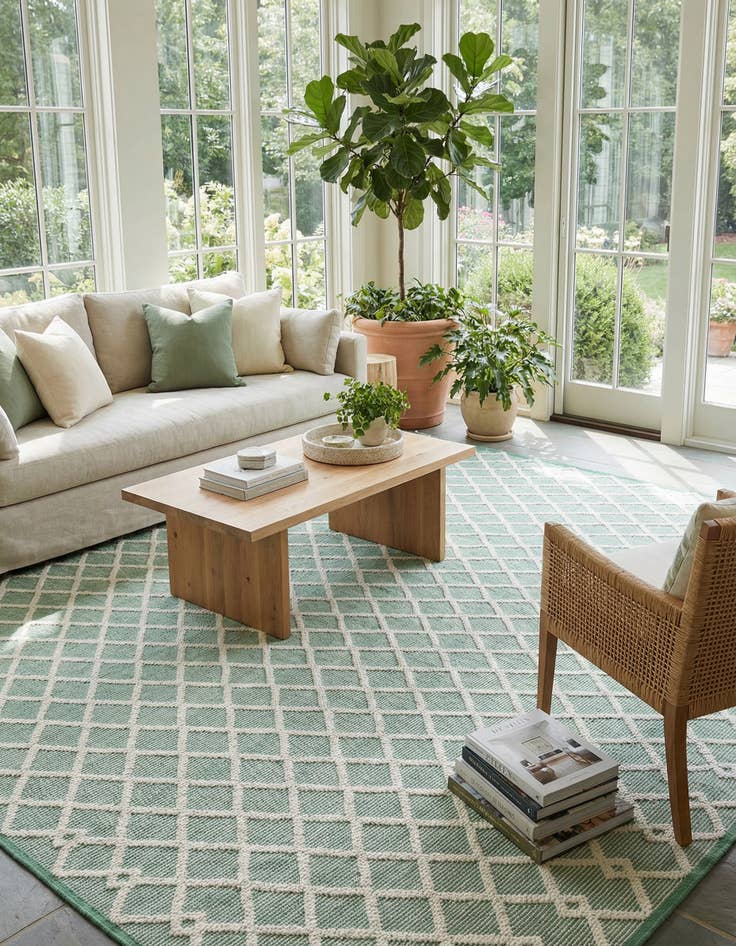 Detail image of 10' x 14' 1  Hand Knotted Jill Zarin Dorset Rug