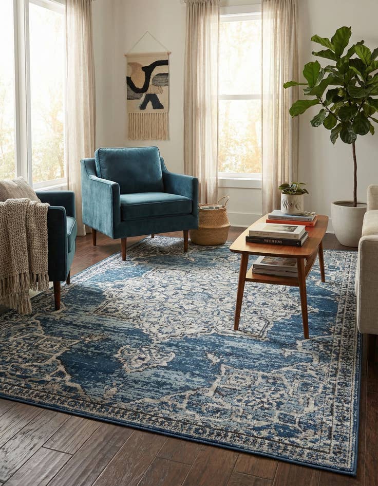 Detail image of 5' 3 x 8' Nyla Rug