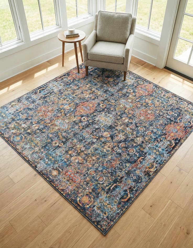 Detail image of 7' 7 x 7' 7 Timeless Square Rug