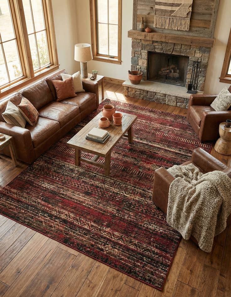 Detail image of 7' 10 x 11' Saturn Rug