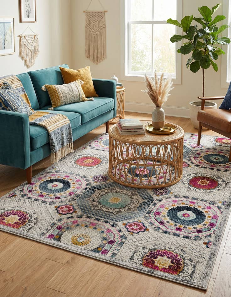 Detail image of 5' x 7' 10 Budapest Rug