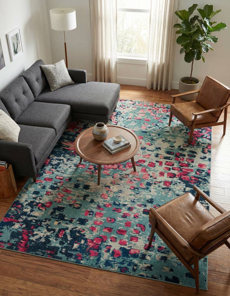 Detail image of 7' x 10' Washable Sevilla Rug