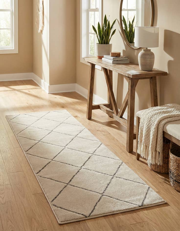 Detail image of 2' x 5' Vogue Geo Runner Rug